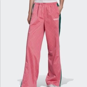 COPY - Adidas MONOGRAMMED, '70S-INSPIRED TRACK PANTS W/FLASHES OF BOLD
COLOR.